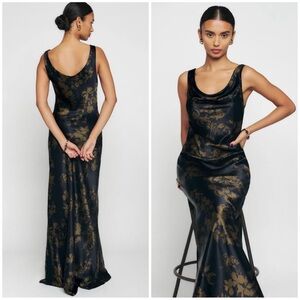 Reformation Annabelle silk Maxi Dress